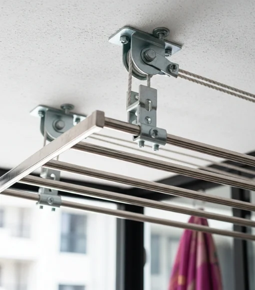Cloth Hangers Installation