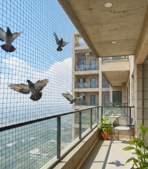 Pigeon Safety Nets Installation