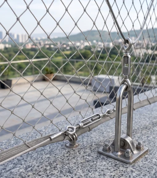 Terrace Top Nets Installation